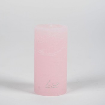 Ancien prix 4,70€ - BCYM-R : Rose pâle  (H12 x Ø6cm)