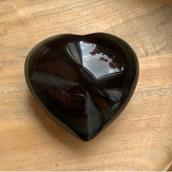 Coeur en Obsidienne Oeil Céleste 0,31